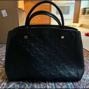Louis Vuitton Montaigne Monogram Bag Empreinte MM